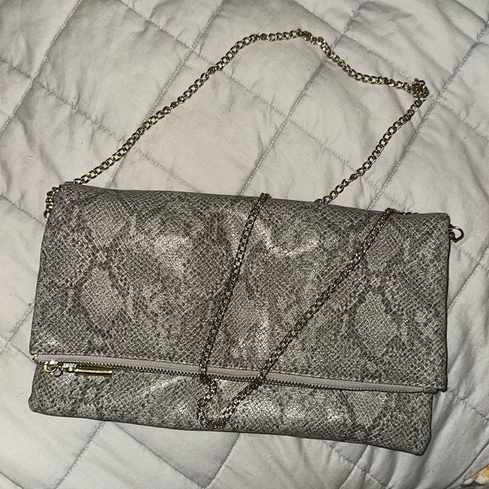 Faux Snakeskin handbag